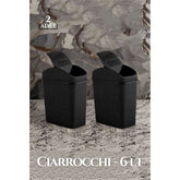 Takaz Global 6 Litre Big Çöp Kovası Ciarrocchi Design 2 li SET